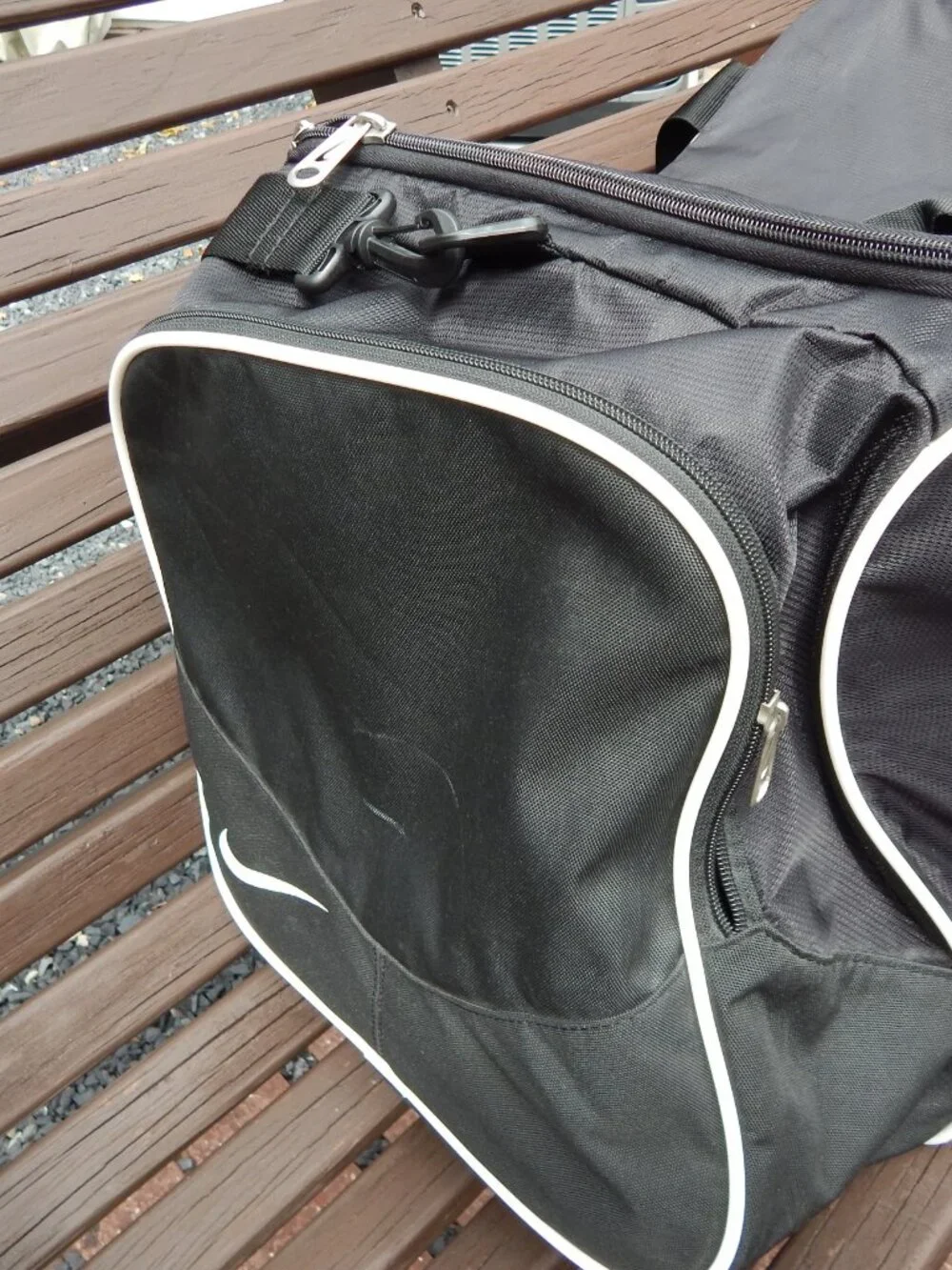 Nike LARGE Duffle Bag Color BLACK 28” Length